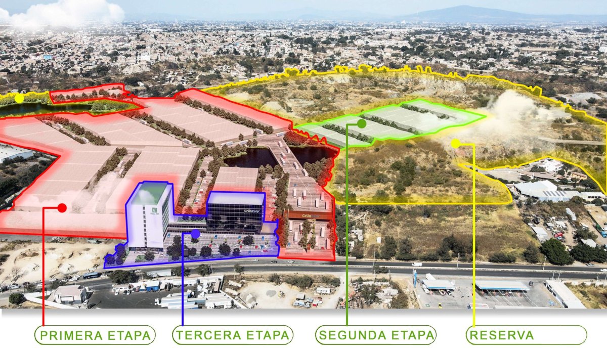 Grunpark La Piedrera Parque Industrial Tlaquepaque Jalisco Etapas