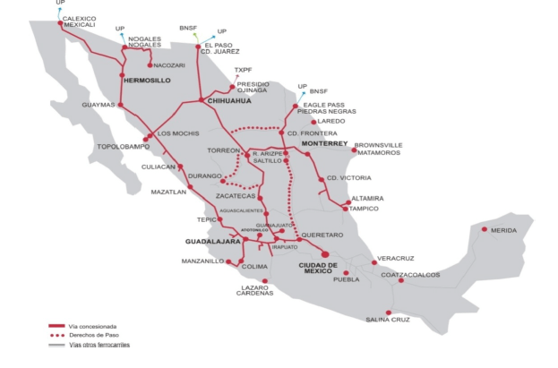 Mapa Ferroviario