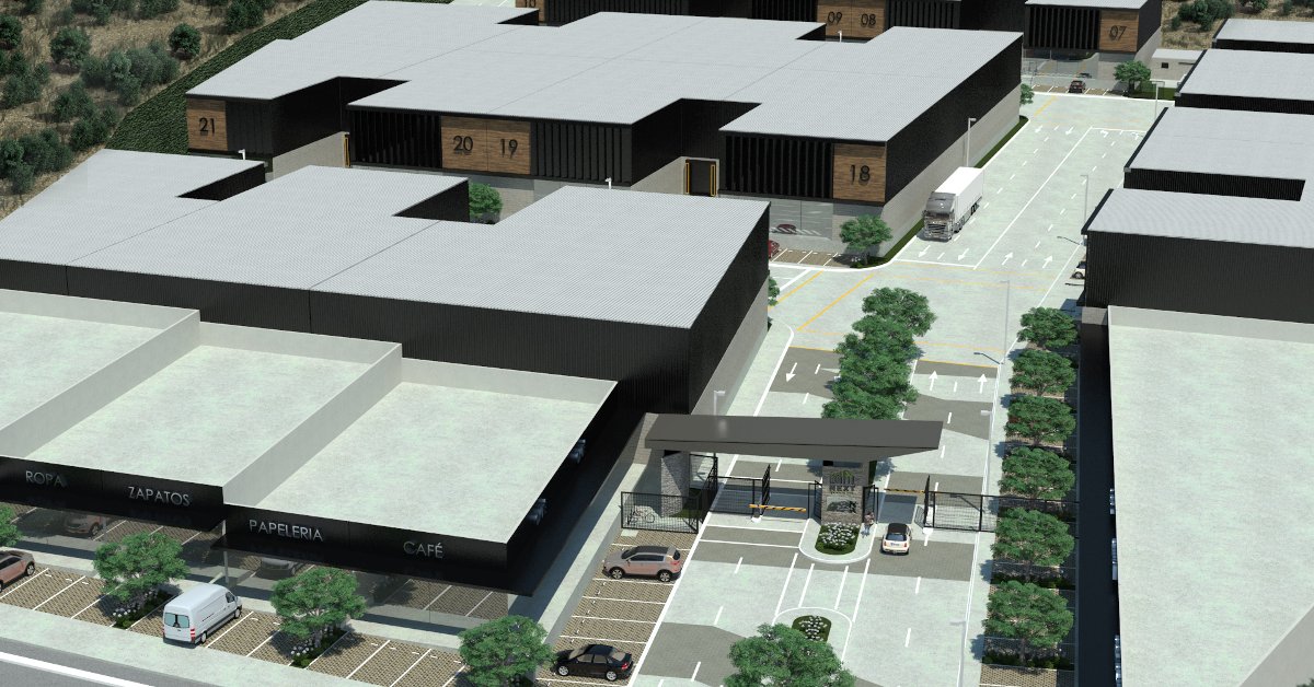 Next Industrial Park Zapopan Render Aereo